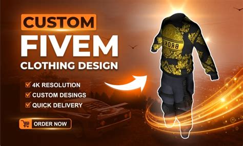 Create custom clothes fivem ready for you Best Game Development