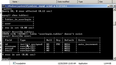 Create database in mysql. This database will hold the imported data. First, log in to MySQL as root or another user with sufficient privileges to create new databases: mysql -u root -p. This command will bring you into the MySQL shell prompt. Next, create a new database with the following command. 