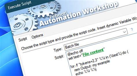 Create excel file using batch script. bat itself calls the setup.  I want the...