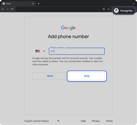 Create gmail phone number.  If numbers aren&rsquo;t available, try a nearby city or area code.  A...