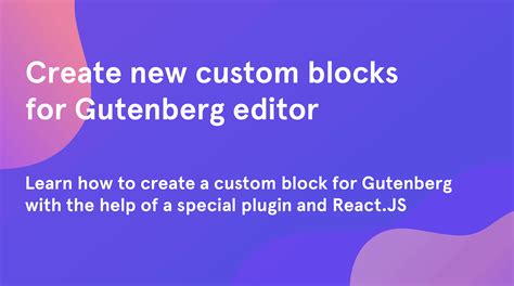 Create gutenberg block react. Create an account Tip: To use Gmail for yo...