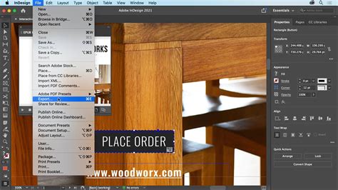 Create interactive pdf form indesign Australian instructions Stepby
