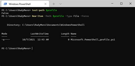 Create powershell profile.  In this tutorial, we explore PowerShell profiles: w...