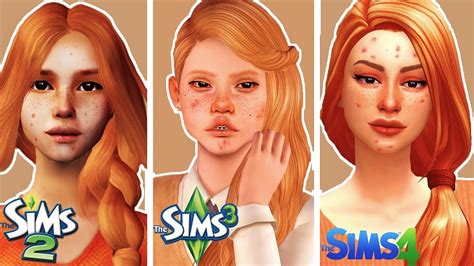 Create the same Sim in Sims 2, 3 & 4 Male Version …