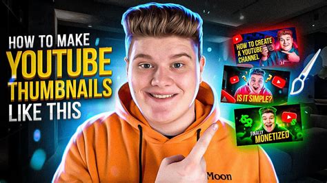 Create thumbnail for youtube. In today's video I show you everything you need to know to edit professional youtube thumbnails in Adobe Photoshop CC 2022/2023 as a beginner. If you want to... 