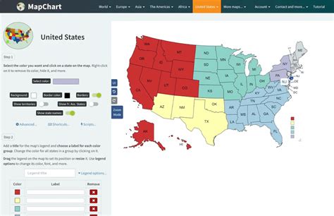 Create your own Custom Map MapChart