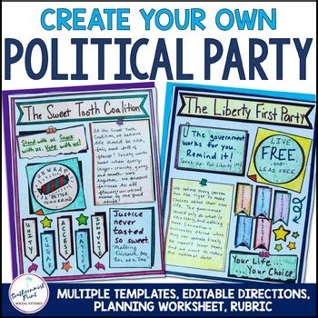 Create your own political party assignment examples.  This person will b...