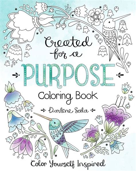 Created For A Purpose Coloring Book
