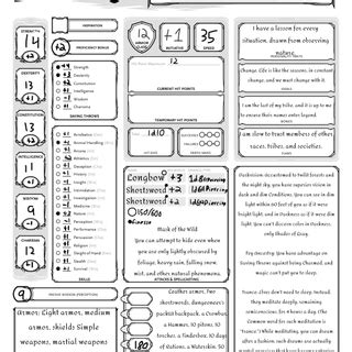 Creating A D D 5e Character For Beginners 10 Steps With Pictures Free