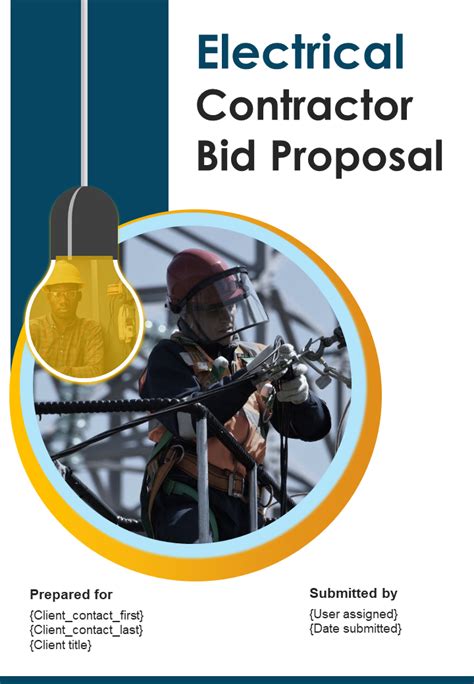 Creating An Electrical Contractor Proposal Template For 2023 TemplateLab