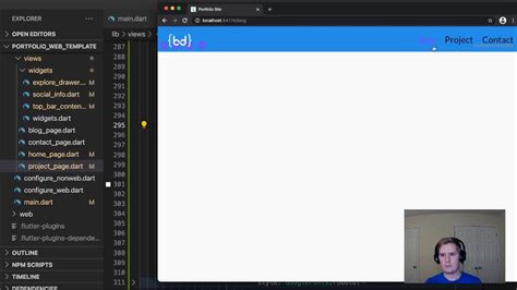 Creating Flutter Web Templates YouTube