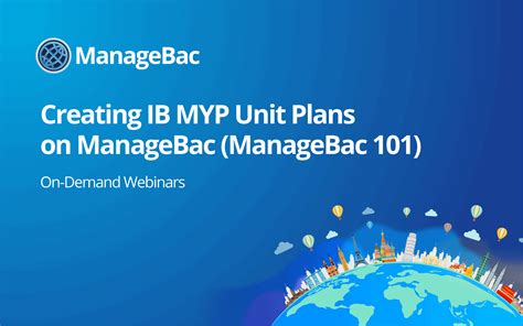 Creating IB MYP Unit Plans – ManageBac