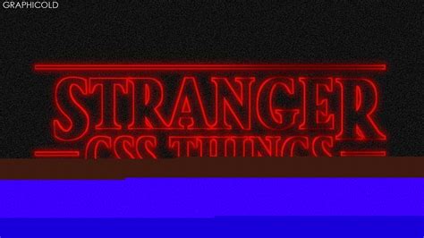 Creating Stranger ThingsInspired Text With Stranger Things Font