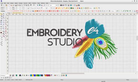 Creating Virtual Printable Embroidery with EmbroideryStudio