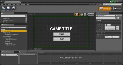 Creating Widgets in Unreal Engine Unreal Engine 5.1 …