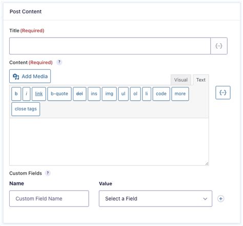 Creating a Feed for the Advanced Post Creation Add-On