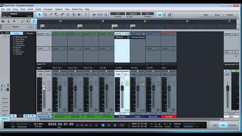 Creating a Session Template in PreSonus Studio One 2 YouTube