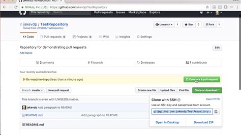 Creating a Simple Github Pull Request YouTube