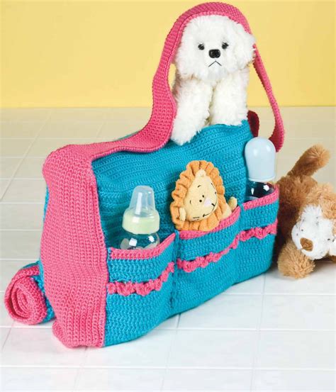 2024 Creating a Stylish Crochet Diaper Bag for Your Little One-marketplaceplus.shop