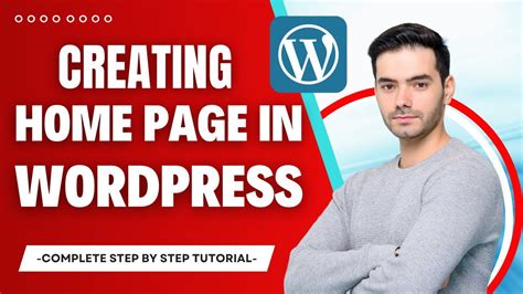 Creating a WordPress Home Page YouTube