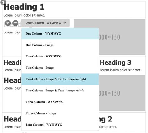 Creating a custom Mailchimp template with layout variations Liquid Light
