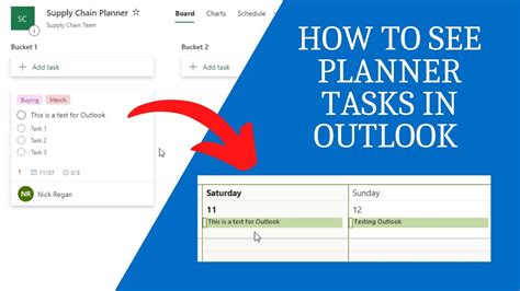 Creating a planner task from an Outlook meeting