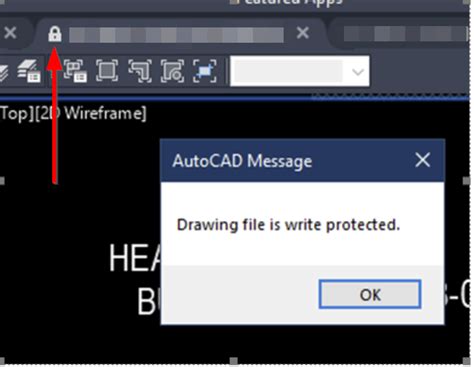 Creating a read only or locking a DWG file? - CAD Management