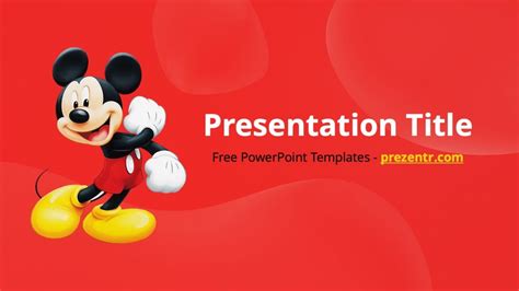 Creating an Amazing Mickey Mouse PowerPoint Template Templatesforpowerpoint