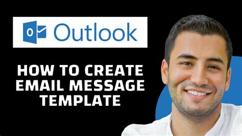 Creating an EMail Message Template in Outlook YouTube