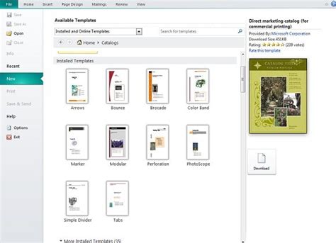 Creating and Publishing Catalogs For Your Business using Microsoft Publisher