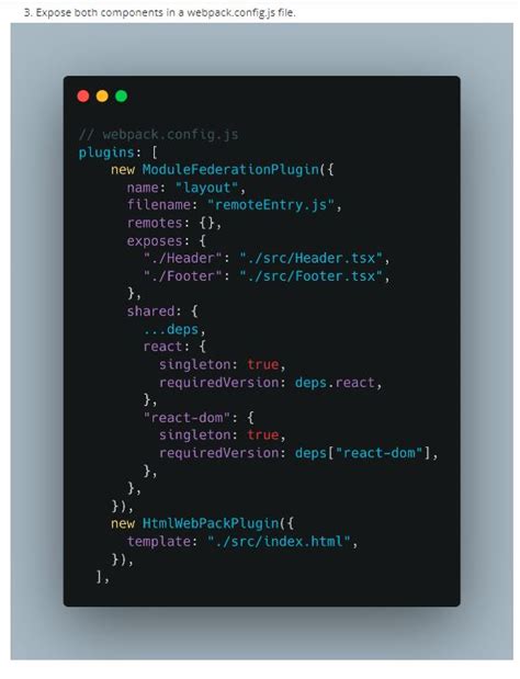 Creating micro frontends with React A stepbystep guide