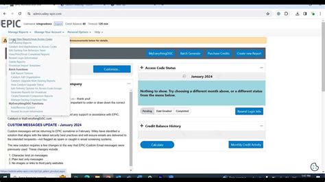 Creating reports in epic.  Go to the Account section and select Add or manage cha...