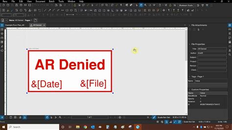 To make the stamp dynamic you add form fields to it. 
