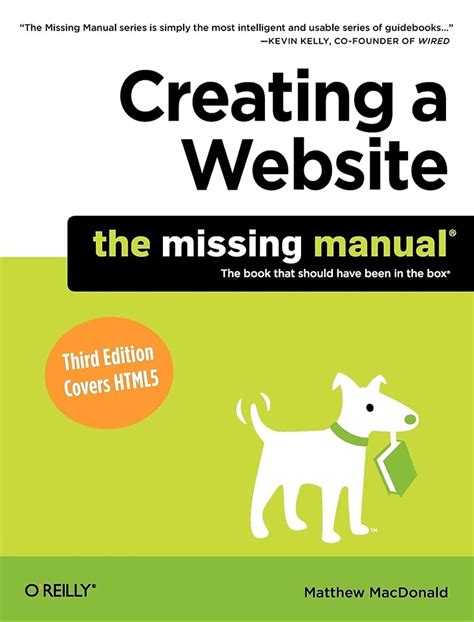 Read Creating A Web Site The Missing Manual By Matthew Macdonald