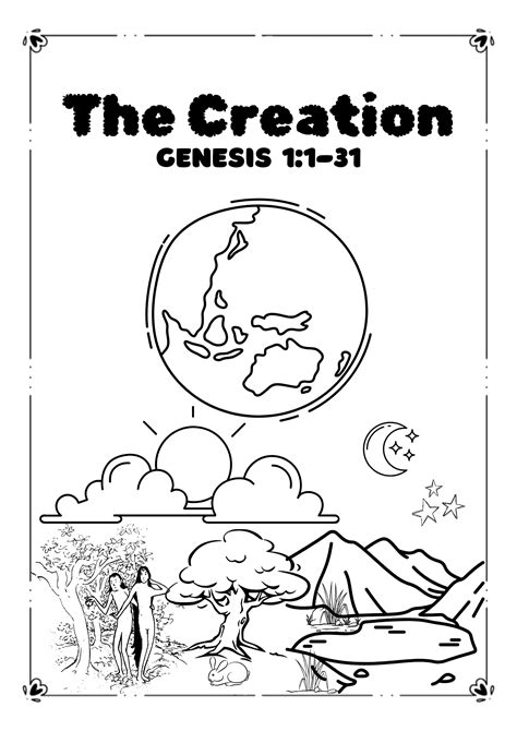 Creation Coloring Bookle
