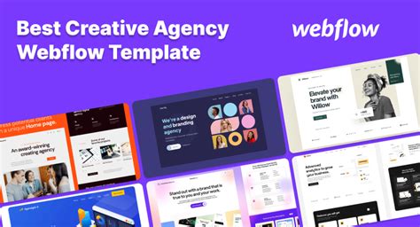 Creative Agency Webflow Template & UI Kit Agencies X BRIX Templates