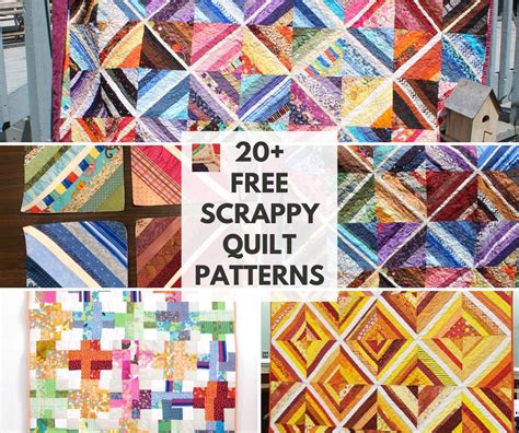 Creative Ideas For You Free Quilt Patterns Scrappy Quilt Patterns Quilts Scrap Quilt Patterns
