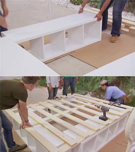 Creative Ideas How to Build a Platform Bed with Storage i Creative