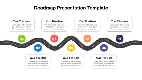 Creative Roadmap PowerPoint Presentation Template SlideKit