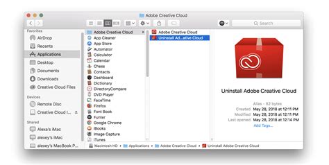 Creative cloud uninstaller. Dec 13, 2021 ... Simply open Applications folder > open the Adobe Creative Cloud folder > double-click to launch the Uninstall Adobe Creative Cloud app. Next up ... 