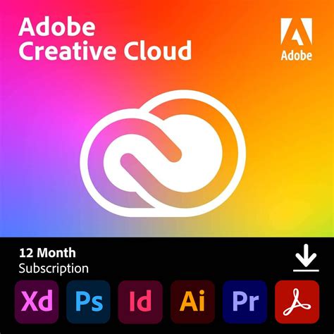 Get 20+ Creative Cloud apps including Photoshop, Illustrator, Adobe