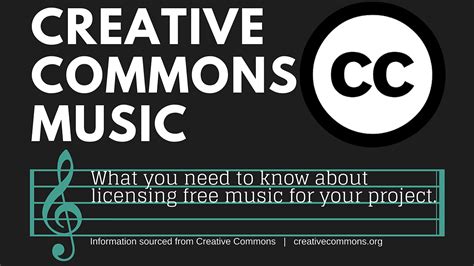 Creative commons music. Introduction to Creative Commons Music Creative Commons (CC) music represents a revolutionary approach to copyright and intellectual property in the digital … 