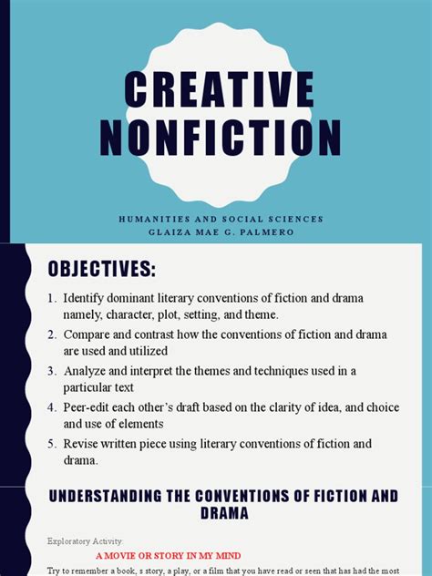 Creative nonfiction biography examples