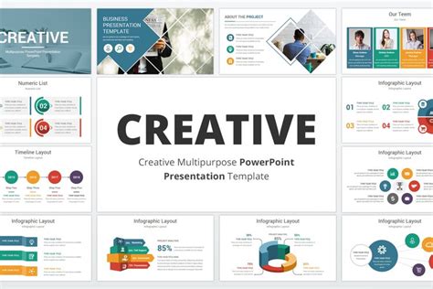 Creative powerpoint templates with animation.  Unleash your creativity...