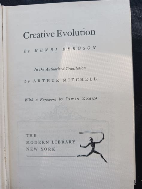 Full Download Creative Evolution By Henri Bergson