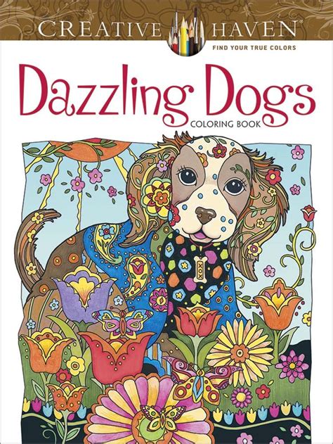 Read Creative Haven Dazzling Dogs Coloring Book By Marjorie Sarnat
