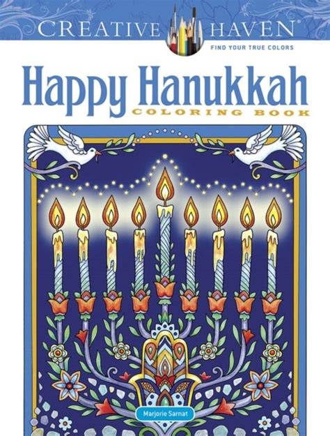 Read Creative Haven Happy Hanukkah Coloring Book By Marjorie Sarnat