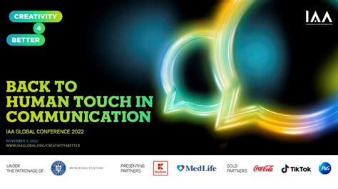Creativity4Better. Back to Human Touch in Communication.