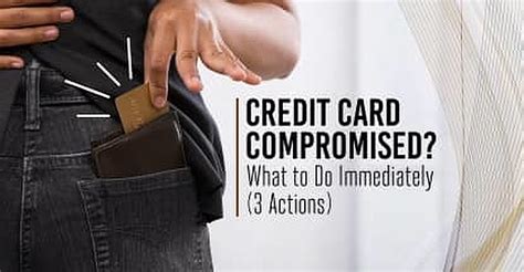 Credit Card Compromised? What to Do Immediately (3 Actions)