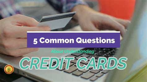 Credit Card Questions And Answers